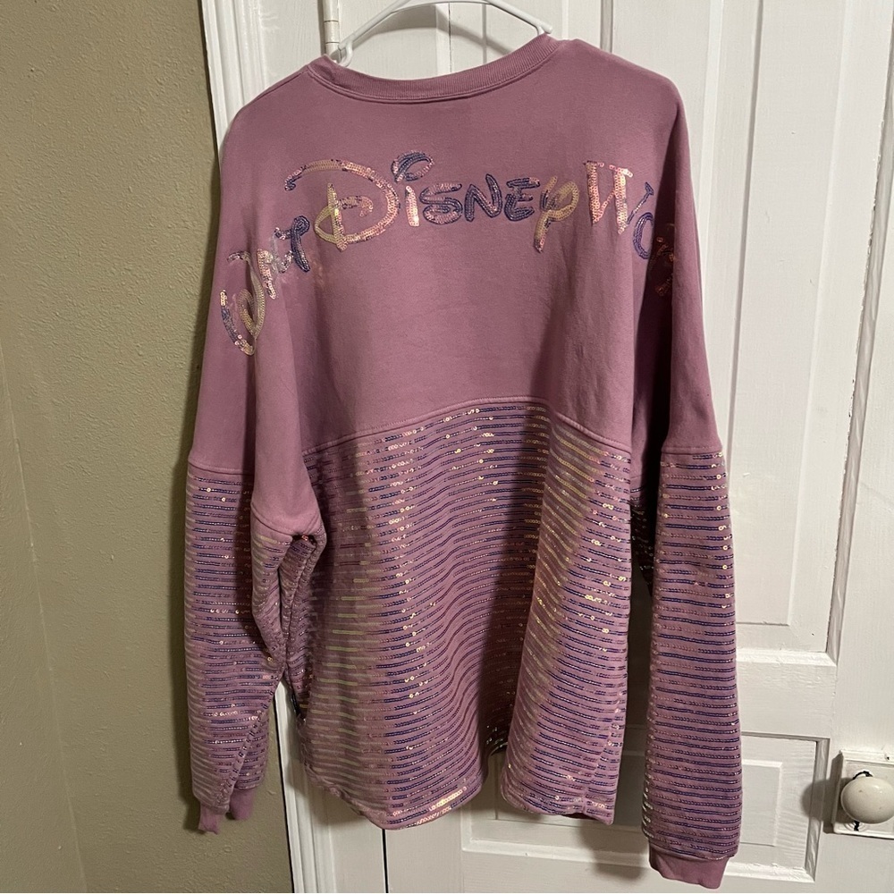 Walt Disney World 50th Anniversary EARidescent Sequin Spirit Jersey XXL C